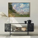  Slika - Claude Monet – The Port at Argenteuil 120x80 U prirodnom drvenom okviru | shoptok.hr