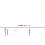  Rubovi za travnjak 30 kom crni 20x103 cm hladno valjani čelik | shoptok.hr