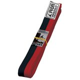 IRON SPORT Crveno crni pojas 240cm - Crno crveni pojas za borilačke sportove | ePonuda.com
