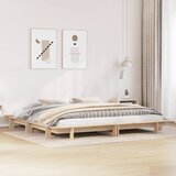 vidaXL Okvir kreveta bez madraca 180 x 200 cm od masivne borovine Cijene