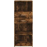 vidaXL Visoka komoda boja hrasta 50 x 42,5 x 124 cm konstruirano drvo | shoptok.hr