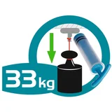22690100-Ugaona polica VACUUM-LOC QUADRO ED 28x32,5 cm srebrna/sjajni hrom