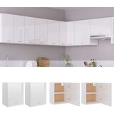 Viseći ormarići 2 kom visoki sjaj bijeli 50x31x60 cm od iverice | shoptok.hr