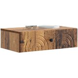 Stolna montirana na zid Staro drvo 59 x 34,5 x 17 cm | shoptok.hr