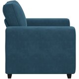 SOFA fotelja plava 100x77x82 cm baršun | shoptok.hr