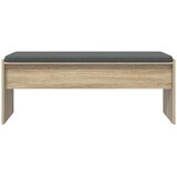  Klupa za hodnik s jastukom Sonoma hrast 103 x 38 x 40 cm | Eponuda.com