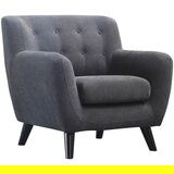Modern Living Naslanjač Monaco, Temno Siva, Mikrovlakna | Shoptok.si