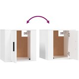  Zidni TV ormarići 2 kom bijeli 40 x 34,5 x 40 cm | shoptok.hr