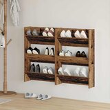  Ormar za cipele s policom 2 pcs Staro drvo 60 x 18 x 90 cm | shoptok.hr