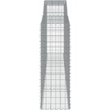  Lučne gabionske košare 15kom 400x50x140/160cm pocinčano željezo | shoptok.hr