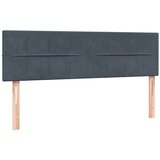 Krevet s oprugama i madracem tamnosivi 160x210 cm baršunasti | shoptok.hr