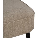 Ixia Bež sedežna garnitura iz šenilje 134 cm Glam – | Shoptok.si