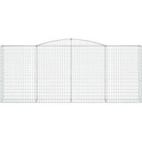  Lučne gabionske košare 5 kom 400x50x160/180cm pocinčano željezo | shoptok.hr
