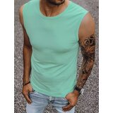 DStreet Mint RX4916 men's tank top without print | Shoptok.si