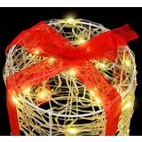 vidaXL Dekoracija Poklon Kutije 3 pcs Topla bijela 20 x 20 x 21 cm | shoptok.hr