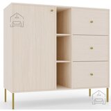ADRK Komoda Tili 1D3S3P - peščeno bež | Shoptok.si