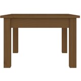  Stolić za kavu boja meda 45 x 45 x 30 cm od masivne borovine | shoptok.hr
