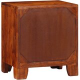  Noćni ormarić 2 kom 40x30x45 cm Puno drvo bagrem | shoptok.hr