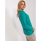 Wool Fashion Italia Sweater-AT-SW-2335.27-Turquoise | Shoptok.si