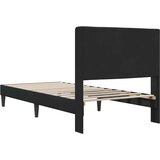  Okvir za krevet s uzglavljem Crna 90 x 200 cm Baršun - Crna 90 x 200 cm | shoptok.hr