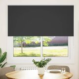 vidaXL Rolo zavjesa Blackout Black 155x130 cm Širina tkanine 151,6 cm Cijene