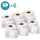 Dymo LW Value Packs - Multi-Purpose Labels - 32 x 57 mm - 6 Packs -2093094 | shoptok.hr