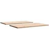  Stolne ploče 2 kom 70x35x1 7 cm od masivne borovine pravokutne | shoptok.hr
