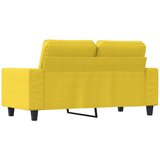  Dvosjed od tkanine svjetložuti 120 cm Žuta | Shoptok.si