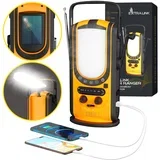 Power Ranger EPS-6000 | Power Bank | 6000mAh, FM Radio, LED Light, Dynamo, Solar Panel