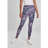 Urban Classics Women's High Waist Leggings Dye Dye Darkshadow/Pink | ePonuda.com