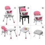  Visoka stolica, set stolica za hranjenje 6 u 1 ZA4142 | shoptok.hr
