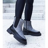 Gemre Grey insulated snow boots Galvani | Shoptok.si