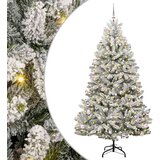  Umjetno božićno drvce Zelena i bijela 240 cm PVC i metal | shoptok.hr