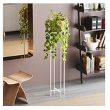 WALLXPERT Dekorativna saksija GED-024-C, 23x108x23 cm, Bijela | Eponuda.ba