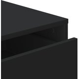  Kutna komoda s ladicama crna 40x41x76 cm od konstruiranog drva | shoptok.hr