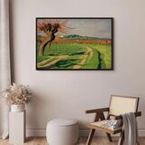  Slika - Félix Vallotton – Vallée de la Cagne 90x60 U crnom drvenom okviru | shoptok.hr