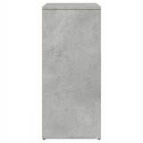 vidaXL Komoda betonsko siva 60x31x70 cm inženirski les | Shoptok.si