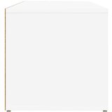  Klupa za spremanje obuće bijela 105x35x35 cm konstruirano drvo | shoptok.hr