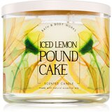 Bath & Body Works Iced Lemon Pound Cake mirisna svijeća 411 g Cijene