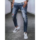 DStreet Spodnie męskie jeansowe niebieskie | Shoptok.si