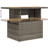  8-dijelni set vrtnih sofa od poliratana s jastucima sivi | shoptok.hr