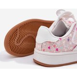 Boto Shiny Girls Sports Shoes With Hearts Pink Tessina | shoptok.hr