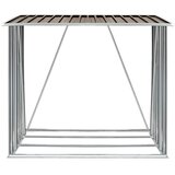  Vrtna ostava za drva od pocinčanog čelika 163x83x154 cm smeđa | shoptok.hr