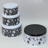  Kutija metalna 3u1 CVETNA dimenzijeØ20x10cm | Eponuda.com