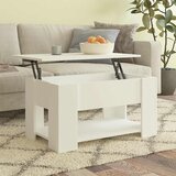  Stolić za kavu bijeli 79 x 49 x 41 cm od konstruiranog drva | Shoptok.si