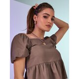 Sinsay Košulja-bluza s viskozom i dodatkom lana | shoptok.hr