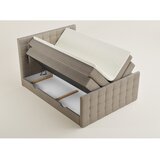Maison de Rêve Bež boxspring krevet s prostorom za odlaganje 200x200 cm Tasca – | shoptok.hr