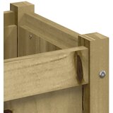  Vrtne sadilice s nogama 70x31x70 cm od impregnirane borovine | shoptok.hr