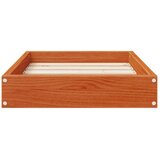  Ležišče za psa Voskast rjav 51,5 x 44 x 9 cm Masivno borovo les, (5000239214) | Shoptok.si