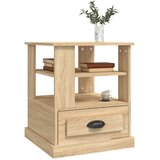  Bočni stolić boja hrasta sonome 50x50x60 cm konstruirano drvo | shoptok.hr